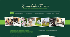 Desktop Screenshot of limekiln-farm.co.uk